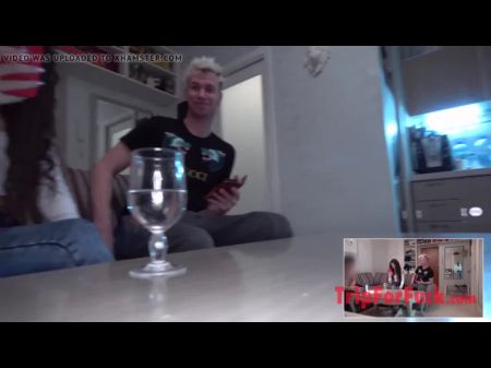 hot wife in sexy clothing cuckolds her man