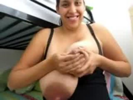 lactating shemale breastfeeds