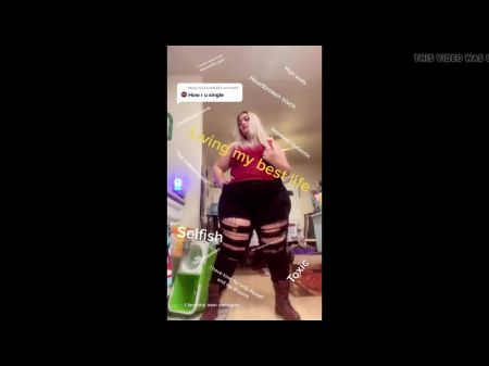 big hip white bbw in sheer nighty