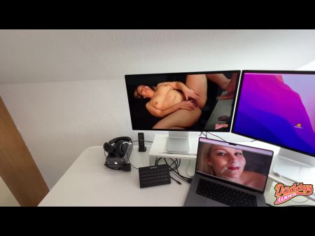 husband watches wife and lesbian first time