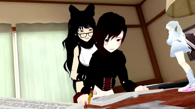 blake belladonna and ruby rose futanari