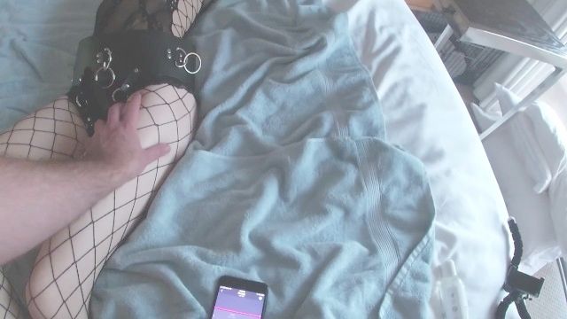 pov swedish tied down all holes filled porn
